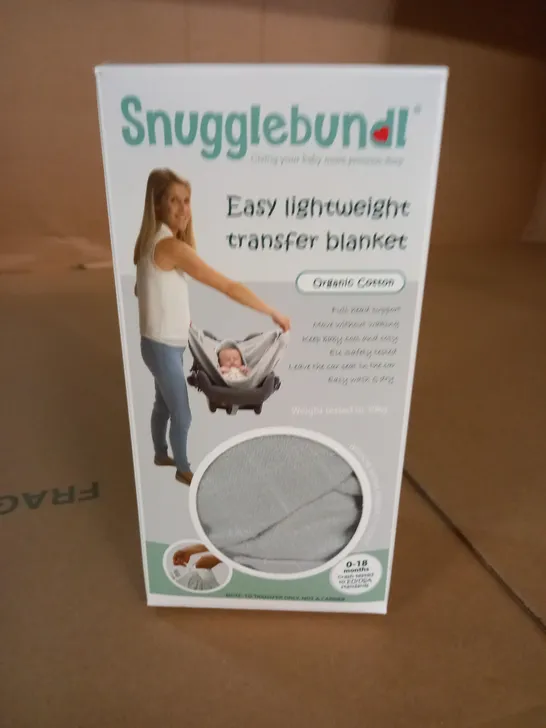 BOXED SNUGGLEBUNDL EASY LIGHTWEIGHT TRANSFER BLANKET - 0/18 MONTHS