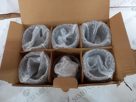 BOX OF 6 GLASSES