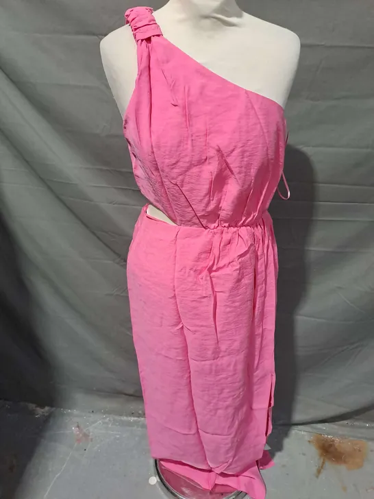 NOBODY'S CHILD SANDY MIDAXI DRESS IN PINK SIZE 8