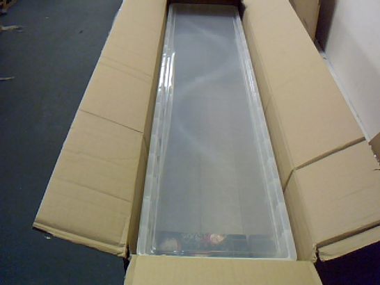 REALLY USEFUL STORAGE BOX 77 LITRE CLEAR