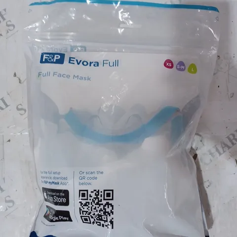 FISHER & PAYKEL EVORA FULL FACE PAP THERAPY MASK