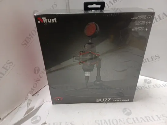 BOXED AND SEALED TRUST GXT BUZZ STREAMING MICROPHONE