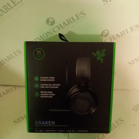 BOXED BRAND NEW RAZER KRAKEN MULTI-PLATFORM WIRED GAMING HEADSET