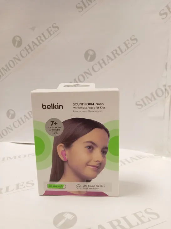 BELKIN SOUNDFORM NANO KIDS WIRELESS EARPHONES  RRP £29.99