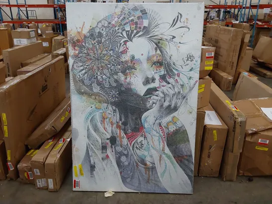 WRAPPED CANVAS PAINTING - CIRCULATION BY MINJAE LEE (1 BOX)