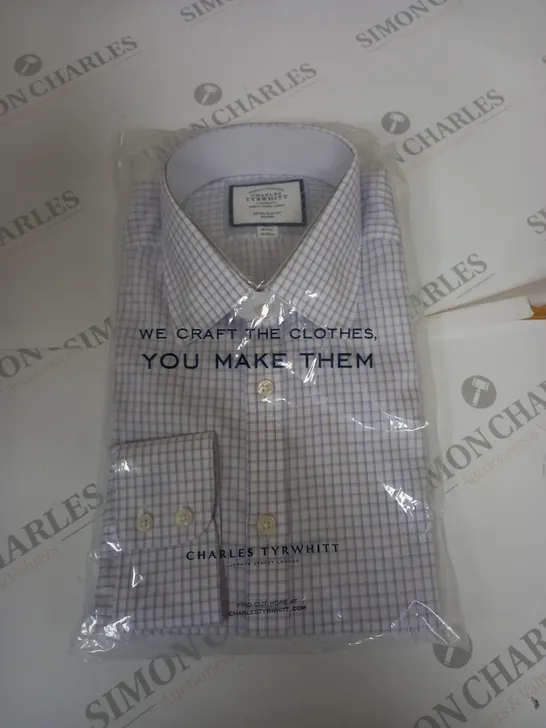 BAGGED CHARLES TYRWHITT EXTRA SLIM FIT 16/36"