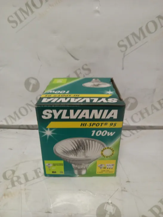 LOT TO CONTAIN 15 X SYLVANIA HI-SPOT 95 100W 240V BULBS 