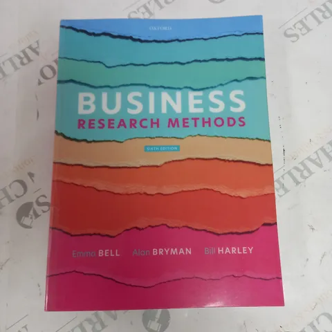 OXFORD BUSINESS RESEARCH SIXTH EDITION