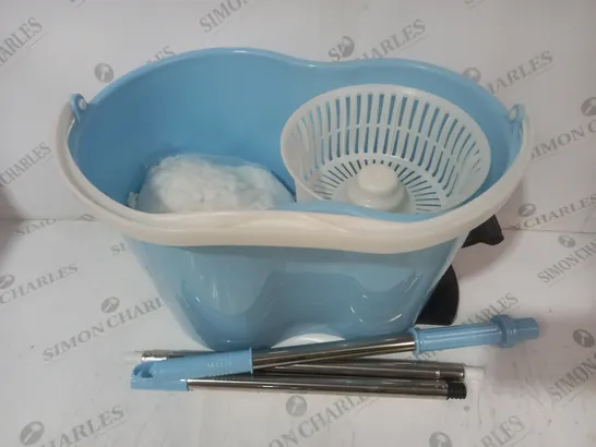 SPIN MOP & BUCKET IN AQUAMARINE