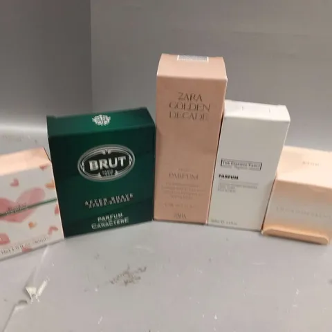 APPROXIMATELY 10 ASSORTED BOXED FRAGRANCES TO INCLUDE; AVON, BRUT, THE ESSENCE VAULT AND ZARA