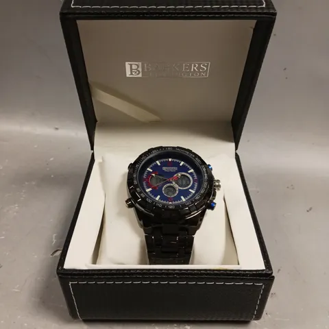 BARKERS OF KENSINGTON MEGA SPORT BLUE MENS WATCH