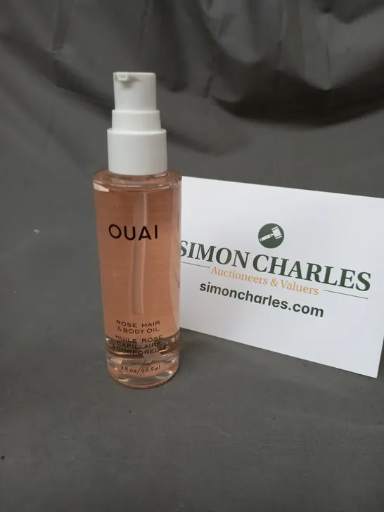 OUAI ROSE HAIR & BODY OIL 98.9ML - COLLECTION ONLY