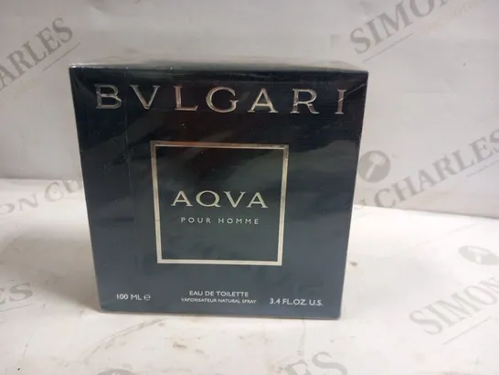 BOXED AND SEALED BVLGARI AQVA POUR HOMME EAU DE TOILETTE 100ML