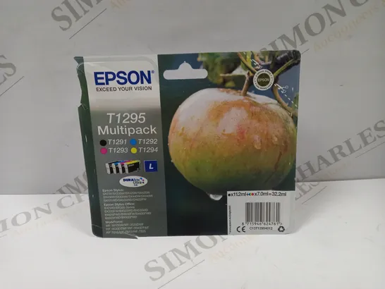 EPSON INK T1295 ORIGINAL SET BLACK, CYAN, MAGENTA, YELLOW C13T12954012