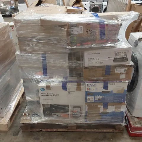 PALLET OF APPROXIMATELY 18 UNPROCESSED RAW RETURN HOUSEHOLD AND ELECTRICAL GOODS TO INCLUDE;