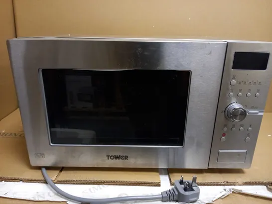 TOWER DUAL HEATER COMBO OVEN/MICROWAVE/GRILL STAINLESS STEEL