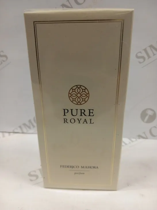 BOXED AND SEALED FEDERICO MAHORA PURE ROYAL PARFUM 50ML