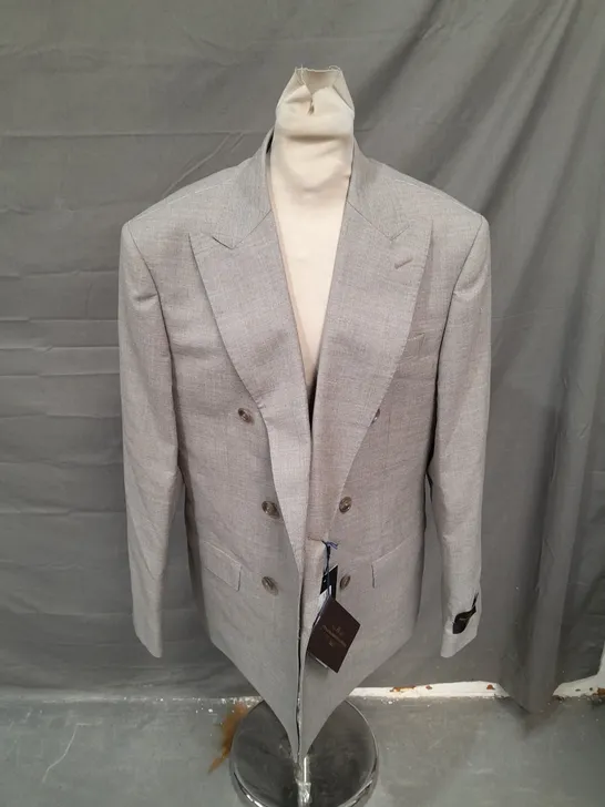 HAWES & CURTIS 1913 SEMI PLAIN DB SUIT JACKET - SIZE 40