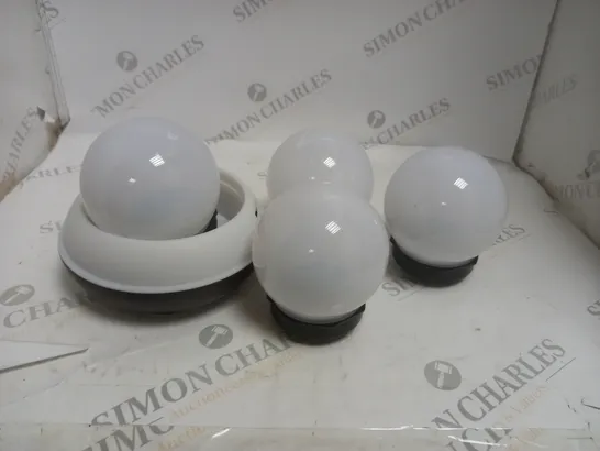 UNBRANDED SOLAR GLOBE LIGHTS 8 PEICE