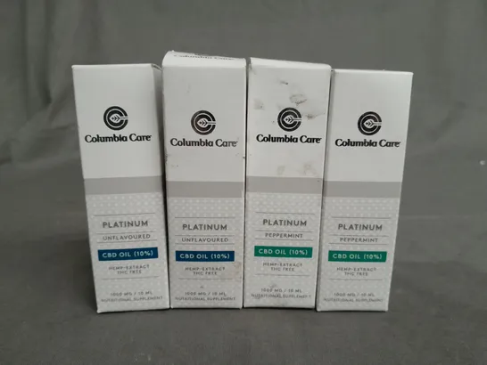 LOT OF APPROXIMATELY 100 COLUMBIA CARE 10ML CBD OILS 