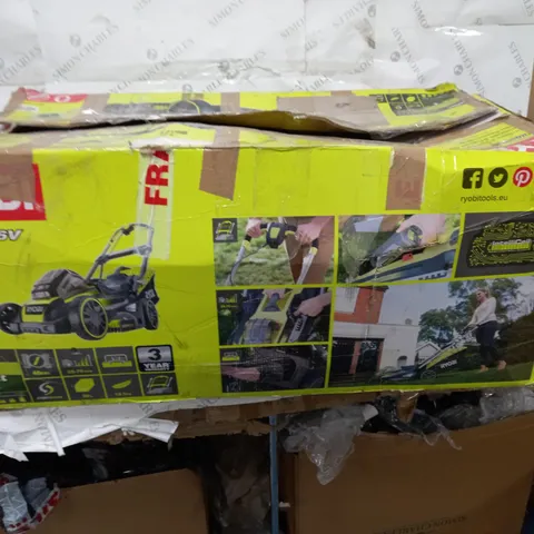 RYOBI CORDLESS 40CM LAWNMOWER 