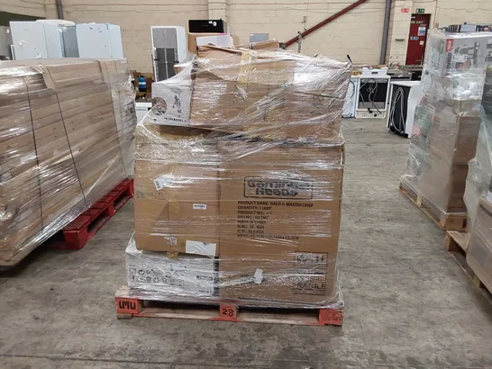 PALLET OF APPROXIMATELY 21 UNPROCESSED RAW RETURN HOUSEHOLD AND ELECTRICAL GOODS TO INCLUDE;