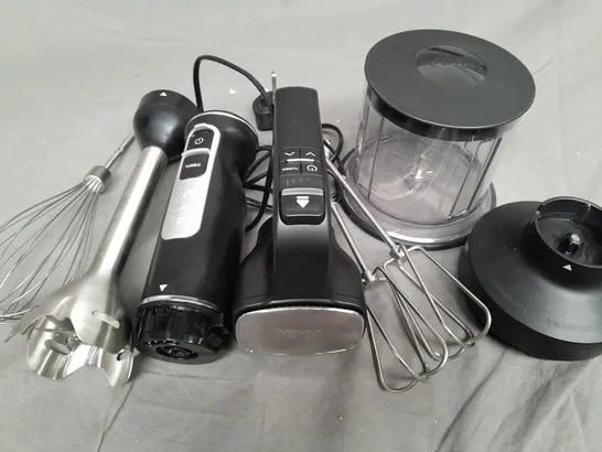 BOXED NINJA FOODI 3-IN-1 HAND BLENDER, MIXER & CHOPPER CI100UK