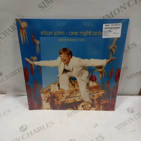 SEALED ELTON JOHN ONE NIGHT ONLY THE GREATEST HITS VINYL 