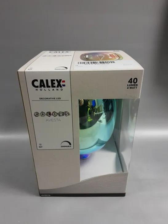 BOXED CALEX HOLLAND AVESTA 40 LUMEN DECORATIVE LED BULB - E27