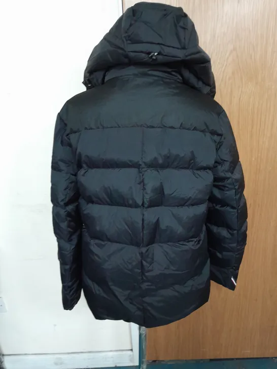 MONCLER GRENOBLE RODENBERG COAT IN BLACK GARMENT BACK INCLUDED RRP £187.61