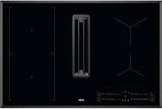 AEG CDE84543FB 80CM DO VENTED INDUCTION HOB