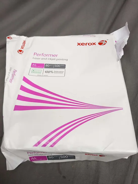 10 PACKS OF ASSORTED PRINTING PAPER TO INCLUDE; XEROX, HP AND PAPERLIFE