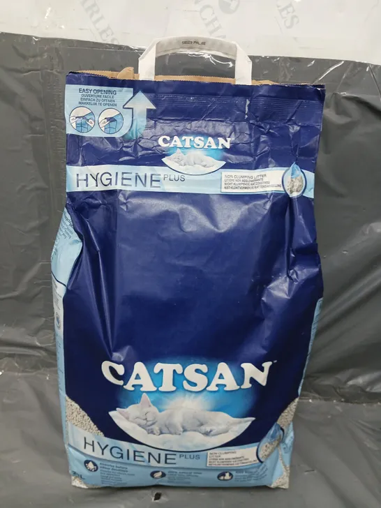 BAGGED CATSAN HYGIENE PLUS CAT LITTER (20L) - COLLECTION ONLY