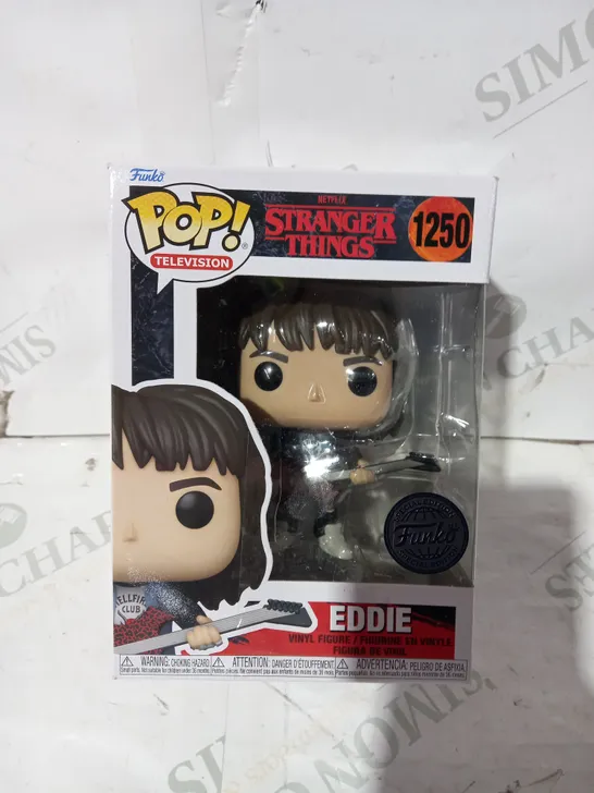 FUNKO POP TELEVISION STRANGER THINGS 1250 EDDIE VINYL FIGURE