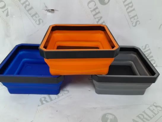 BOXED BUILDCRAFT SET OF 3 MAGNETIC TRAYS