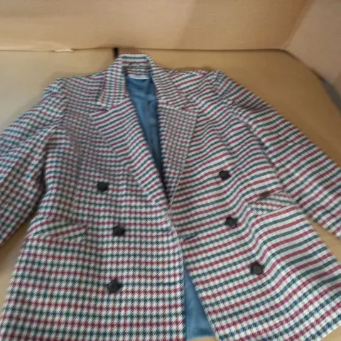 ST-ROMA CHECKERED BLAZER - SIZE UNSPECIFIED