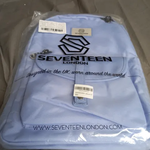 BAGGED SEVENTEEN LIGHT BLUE BACKPACK 