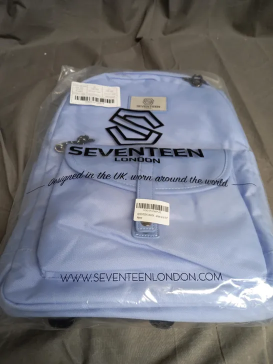 BAGGED SEVENTEEN LIGHT BLUE BACKPACK 