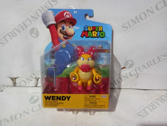 SUPER MARIO WENDY WITH MAGIC WAND FIGURE