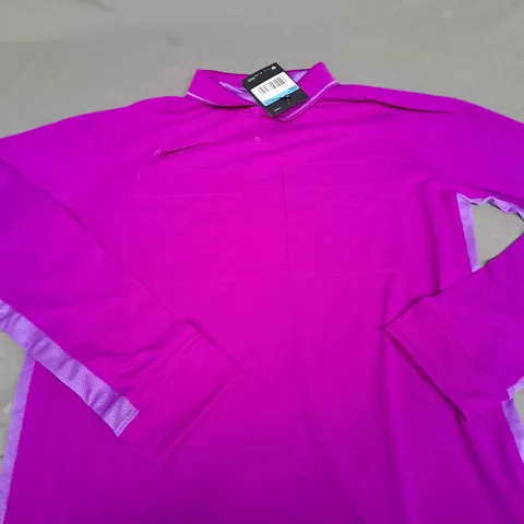 NIKE LONG SLEEVED POLO SHIRT SIZE M