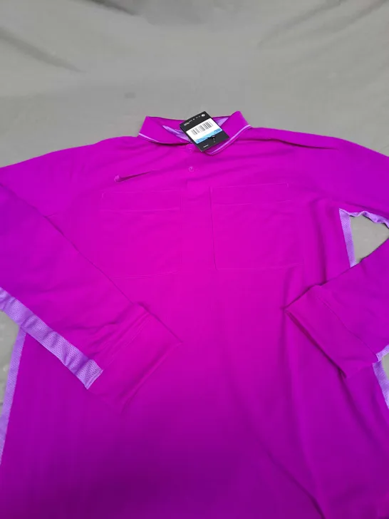 NIKE LONG SLEEVED POLO SHIRT SIZE M