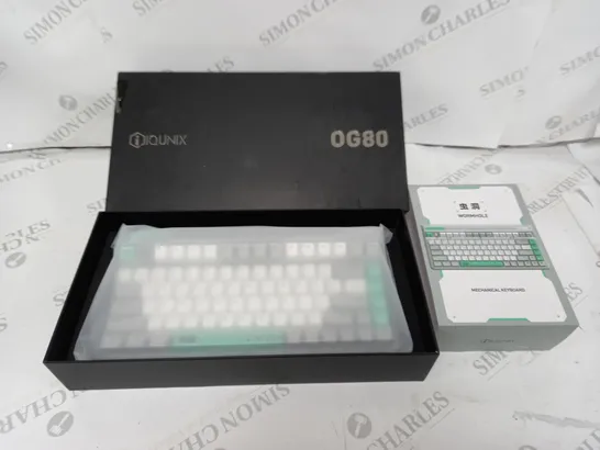 IQUNIX0G80 MECHANICAL KEYBOARD 