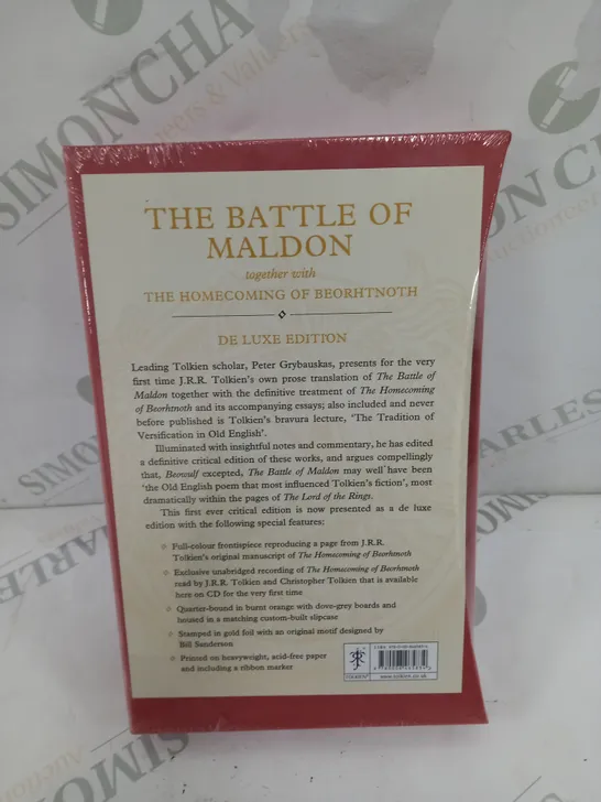 SEALED J.R.R TOLKIEN THE BATTLE OF MALDON DE LUXE EDITION