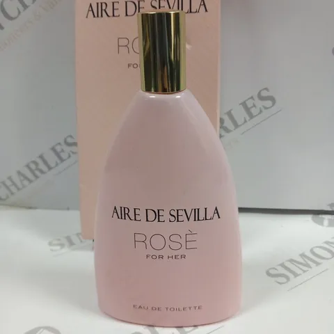 BOXED AIRE DE SEVILLA ROSE FOR HER EAU DE TOILETTE 150ML