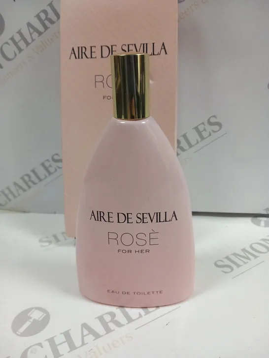 BOXED AIRE DE SEVILLA ROSE FOR HER EAU DE TOILETTE 150ML