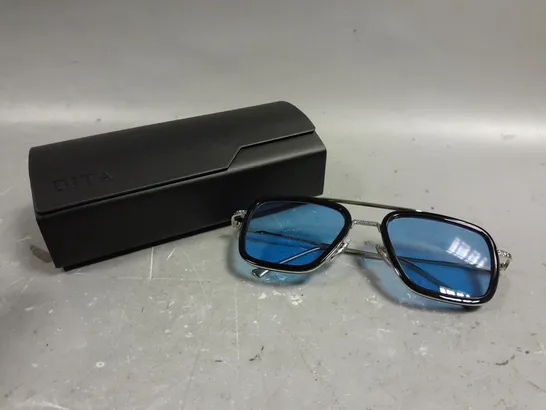 DITA FLIGHT 006 BLUE TINTED SUNGLASSES 