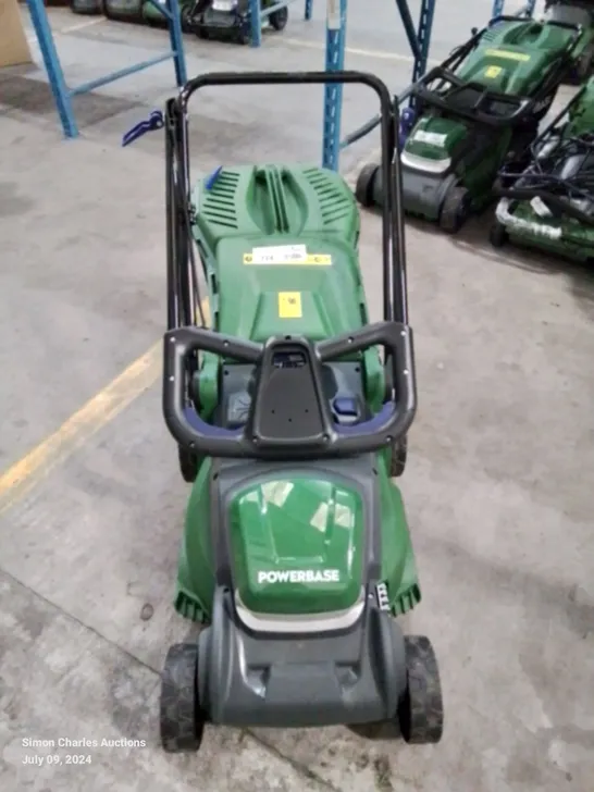 POWERBASE 34CM 40V CORDLESS ROTARY LAWN MOWER