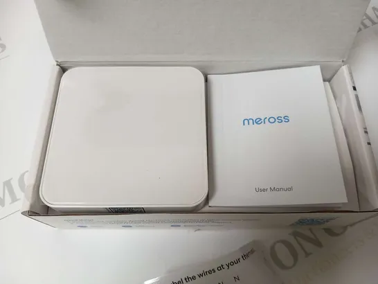 BOXED MEROSS SMART WI-FI THERMOSTAT MTS200