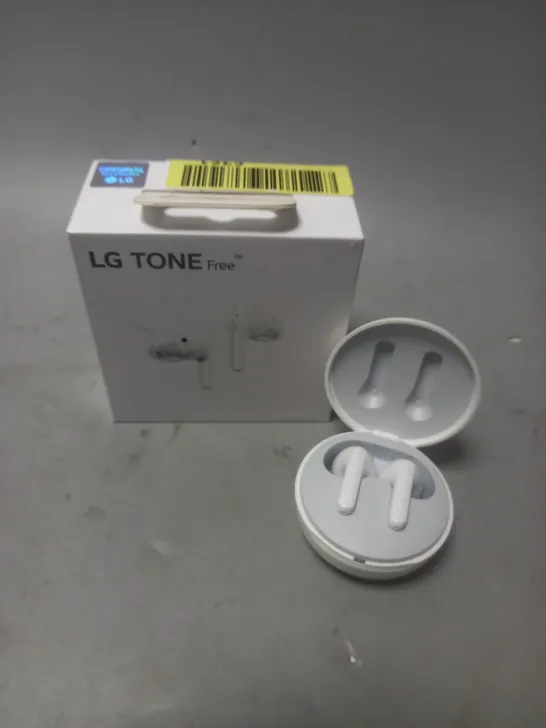 BOXED LG TONE FREE EARBUDS WHITE TONE-FP3W