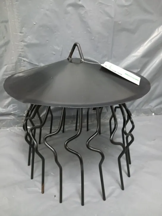 ROUND TOWER PRODUCTS BIRD GUARD WITH CANOPY IN BLACK